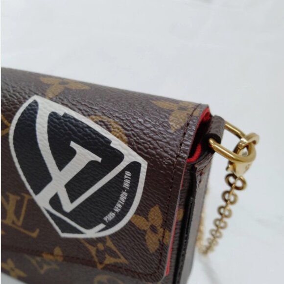 LOUIS VUITTON Felicie Pochette Limited Edition Monogram Canvas - Picture 12 of 16